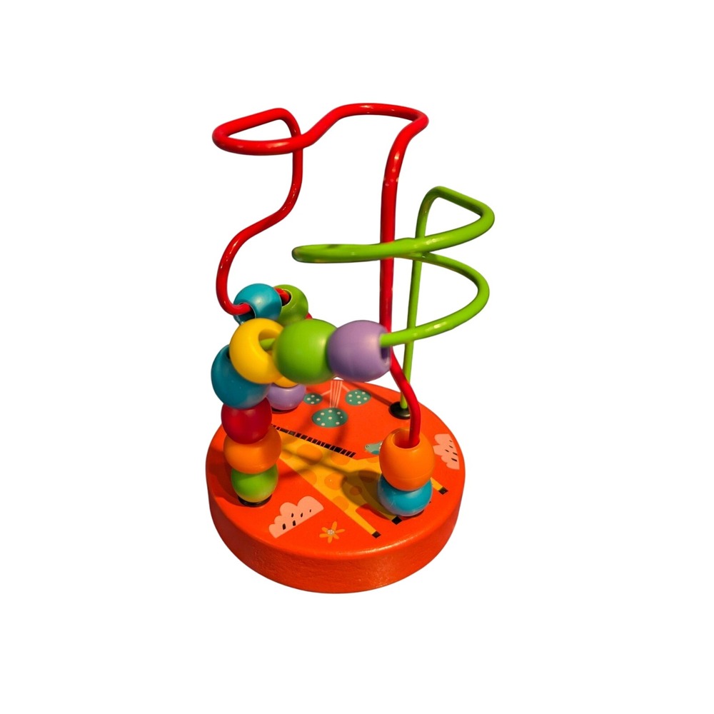 Wooden Bead Maze Toy for Toddlers‎ Kids Activity Educational Game